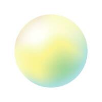 Vector round soft color gradient. modern abstract background