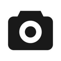 Vector camera flat icon sign camera vector logo for web design mobile and infographics