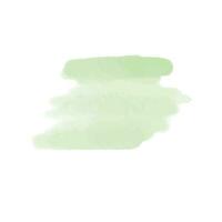 Vector abstract green watercolor water splash on white background