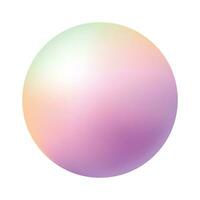 Vector round soft color gradient. modern abstract background