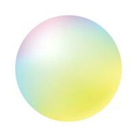 Vector round soft color gradient. modern abstract background