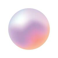 Vector round soft color gradient. modern abstract background