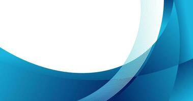 abstract blue wave gradient background vector