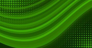 abstract green background with lines and halftone vector