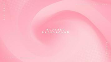 Gradient blurred background in shades of pink. Ideal for web banners, social media posts, or any design project that requires a calming backdrop vector