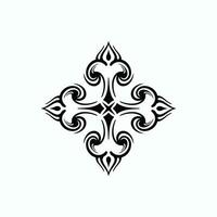 vintage ornament mandala elements set of engraved motifs in vector format