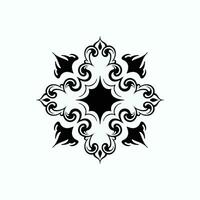 vintage ornament mandala elements set of engraved motifs in vector format