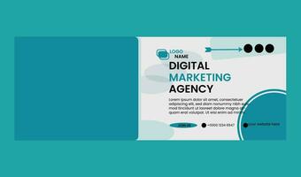 Digital Marketing Web Banner Template Design vector