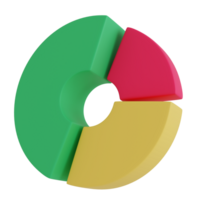 Pie chart 3d icon png