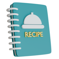 recept boek 3d icoon. png