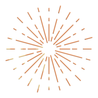 Firework symbol chinese new year decoration element png