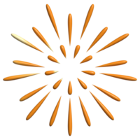 Feuerwerk Symbol Chinesisch Neu Jahr Dekoration Element png