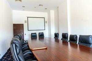 Business conference room or meeting room photo