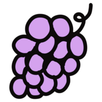 green Grape cartoon icon png