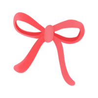 Pink color ribbon.watercolor stlye png