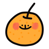 laranja frutas desenho animado ícone png