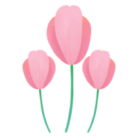 enamorado flor. acuarela dibujos animados png