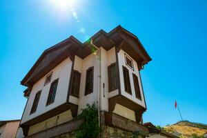 tradicional casas de beypazari distrito de ankara foto