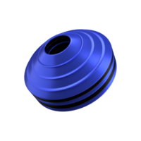 3d rendering of gym fitness cone plate agility training tools png