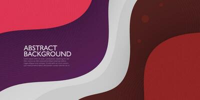 Abstract purple, brown and red dynamic wave background template vector . Colorful background simple design. Eps10 vector