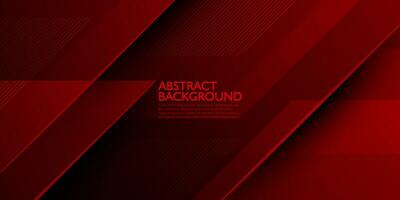 Modern abstract dark red gradient illustration background with 3d look and simple pattern. cool design and luxury.Eps10 vector