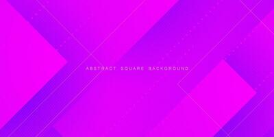 Abstract pink and purple gradient background with shadow and simple overlap square lines. Looks 3d with additional light. suitable for posters, brochures, e-sports and others. Eps10 vector