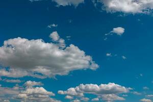 Partly cloudy sky. Cloudscape photo. Earth Day concept photo
