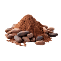 AI generated Cocoa isolated on transparent background png