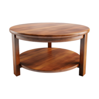 AI generated Coffee table isolated on transparent background png