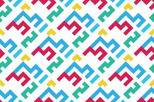 Geometric seamless pattern. Abstract geometric hexagonal graphic design print pattern. Seamless geometric pattern. vector