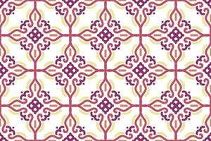 oriental modelo. blanco y púrpura antecedentes con Arábica adornos patrón, antecedentes y fondo de pantalla para tu diseño. textil ornamento. vector ilustración.