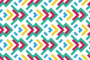 Geometric seamless pattern. Abstract geometric hexagonal graphic design print pattern. Seamless geometric pattern. vector