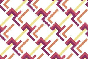 Geometric seamless patterns. Abstract geometric hexagonal graphic design print 3d cubes pattern. Seamless geometric cubes pattern. vector