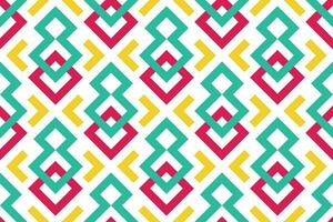 Geometric seamless pattern. Abstract geometric hexagonal graphic design print pattern. Seamless geometric pattern. vector