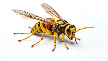 AI generated Photo of Hornet isolated on white background. Generative AI