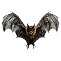 ai généré en volant chauve souris isolé sur transparent Contexte png