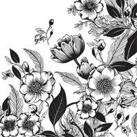 radiante pétalo armonía floral antecedentes emblema floral visiones vector antecedentes logo diseño
