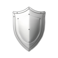 AI generated Knight shield isolated on transparent background png