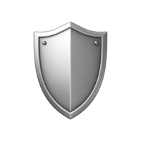 AI generated Knight shield isolated on transparent background png