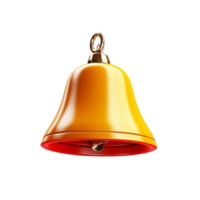 AI generated Notification bell png isolated on transparent background