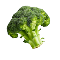 ai generato broccoli png isolato su trasparente sfondo