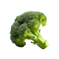 AI generated Broccoli png isolated on transparent background