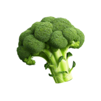 AI generated Broccoli png isolated on transparent background