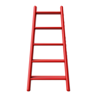 AI generated Ladder isolated on transparent background png