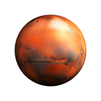 ai generiert Merkur Planet isoliert auf transparent Hintergrund png