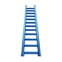 ai gegenereerd ladder geïsoleerd Aan transparant achtergrond png