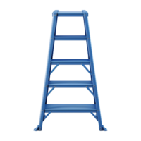 AI generated Ladder isolated on transparent background png