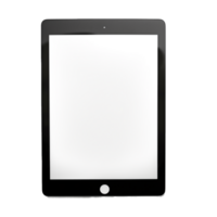 ai gegenereerd tablet computer PNG geïsoleerd Aan transparant achtergrond