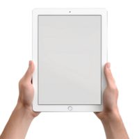 AI generated Tablet computer png isolated on transparent background