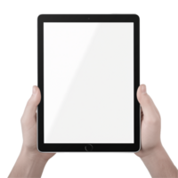 ai gegenereerd tablet computer PNG geïsoleerd Aan transparant achtergrond